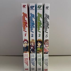 Food wars mangas( Volumes 1, 2, 3, 5)